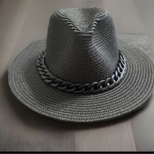 Do Everything in Love ✨Women Classic Chain Band Panama‎ Hat